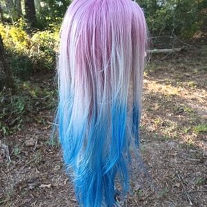 Multicolor Ombre Wig T Part Lace Front